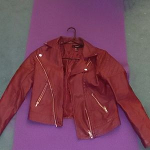 Forever 21 faux leather jacket